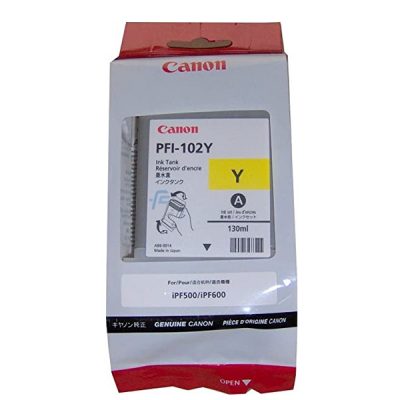 Tinta Canon PFI-102Y Amarillo 130ml