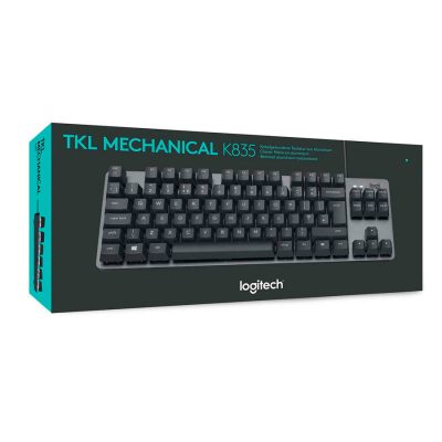 Teclado Mecánico Logitech K-835 TKL Negro