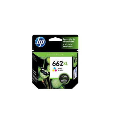 Tinta HP 662XL (CZ106AL) Tricolor 300 páginas