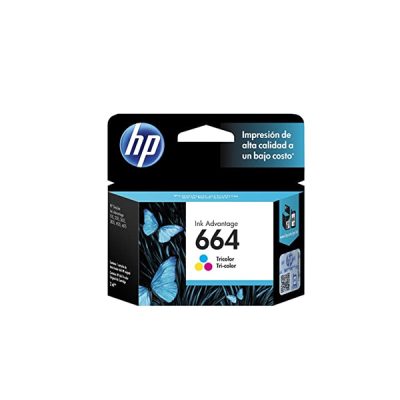 Tinta HP 664 (F6V28AL) Tricolor 100 páginas