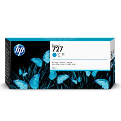 Tinta HP 727 (F9J76A) Cian 300ml