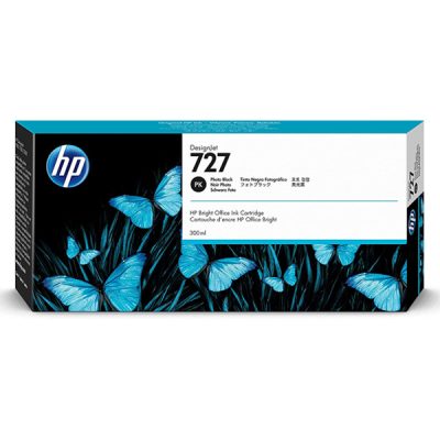 Tinta HP 727 (F9J79A) Negro Fotográfico 300ml