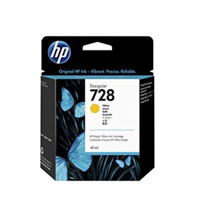 Tinta HP 728 (F9J61A) Amarillo 40ml