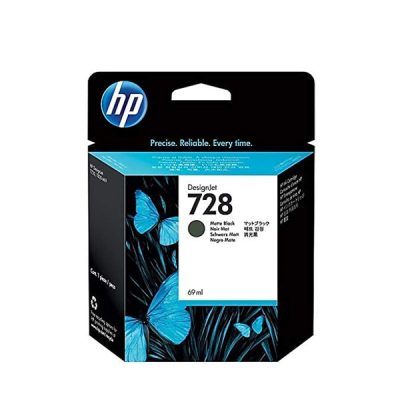 Tinta HP 728 (F9J64A) Negro 69ml