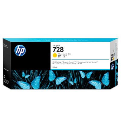 Tinta HP 728 (F9K15A) Amarillo 300ml