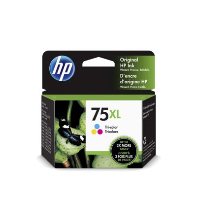 Tinta HP 75XL (CB338WL) Tricolor 520 páginas