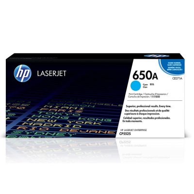 Tóner Hp 650A (CE271A) Cian 15,000 paginas
