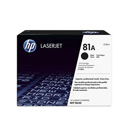 Tóner Hp 81A (CF281A) Negro 10,500 paginas