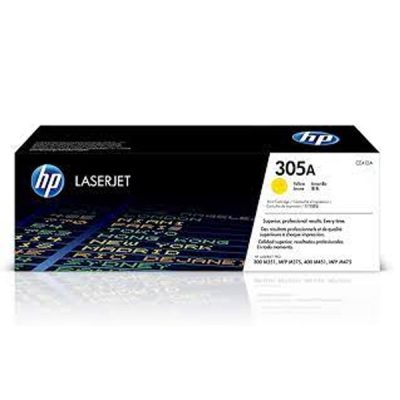 Tóner Hp CE412A (305A) Amarillo 2,600 Paginas
