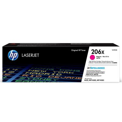 Tóner Hp W2113X (206X) Magenta 2,450 páginas