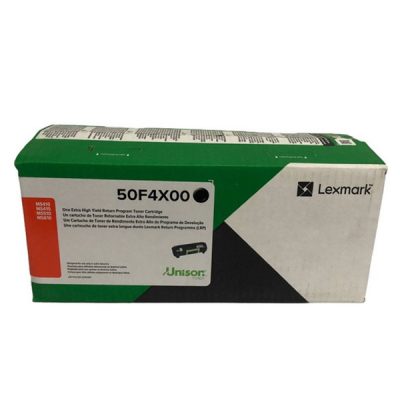 Tóner Lexmark 50F4X00 (504X) Negro