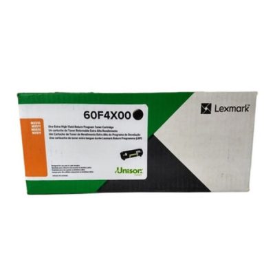 Tóner Lexmark 60F4X00 (604X) Negro