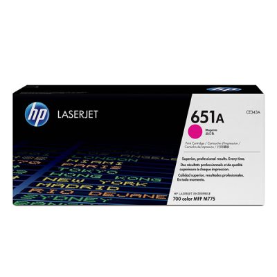 Tóner hp  651A (CE343A) Magenta 16,000 páginas