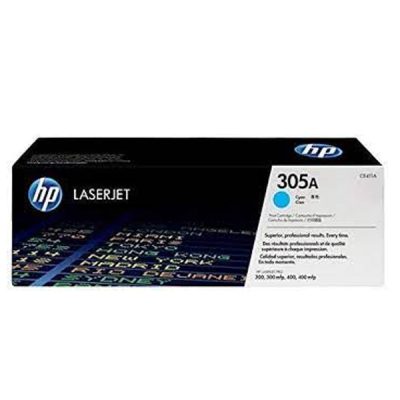 Tóner hp CE411A (305A) Cian 2,600 paginas