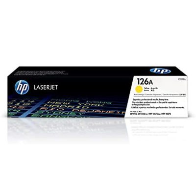 Tóner Hp 126A (CE312A) Amarillo 1,000 paginas