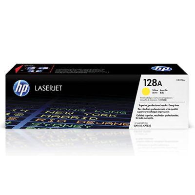 Tóner Hp 128A (CE322A) Amarillo 1,300 paginas